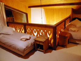 Chalet Jacinthe Mazzanine Beds