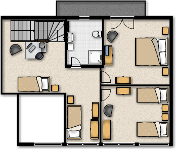 Upper Floor Layout